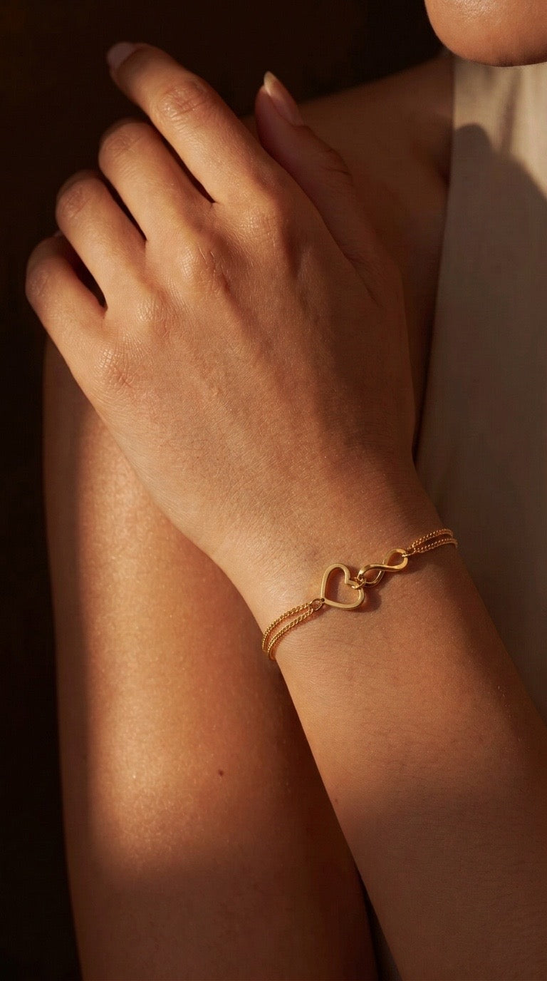 Heart Link Bracelet
