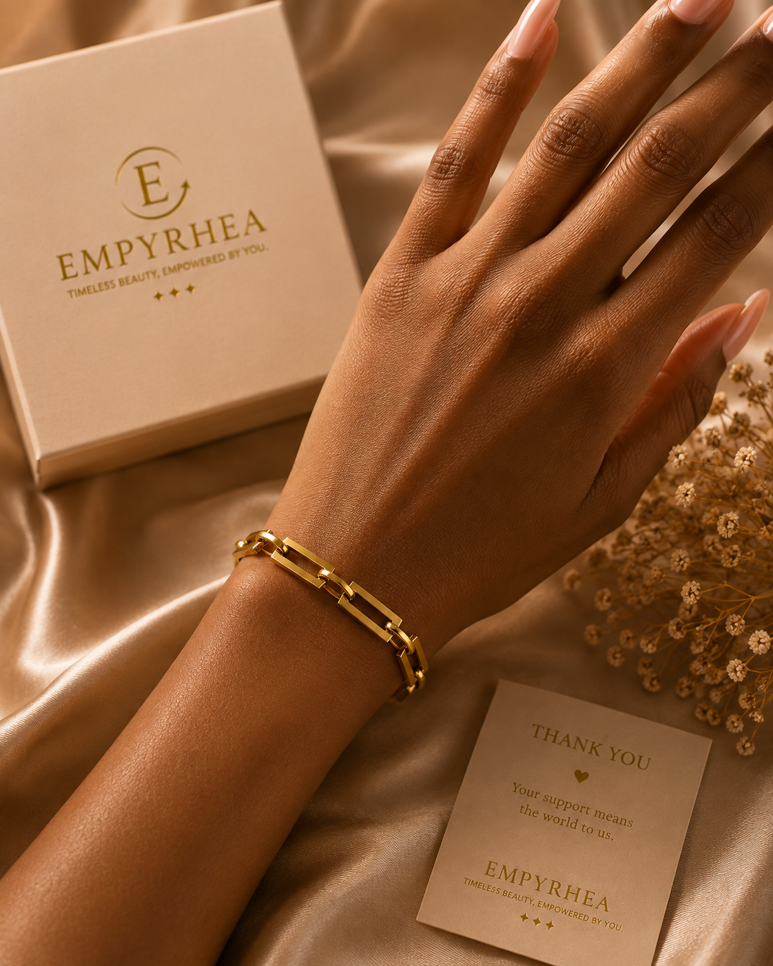 Gold Chunky Bracelet