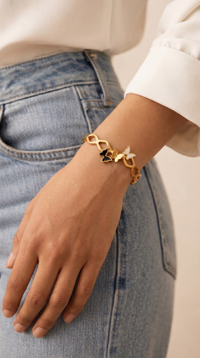 Butterfly Link Bangle